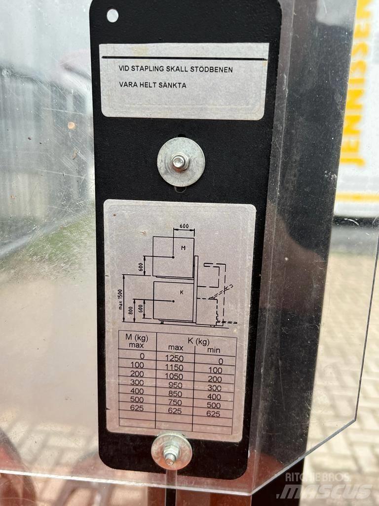 BT SPE 125 Ručně vedené vysokozdvižné vozíky