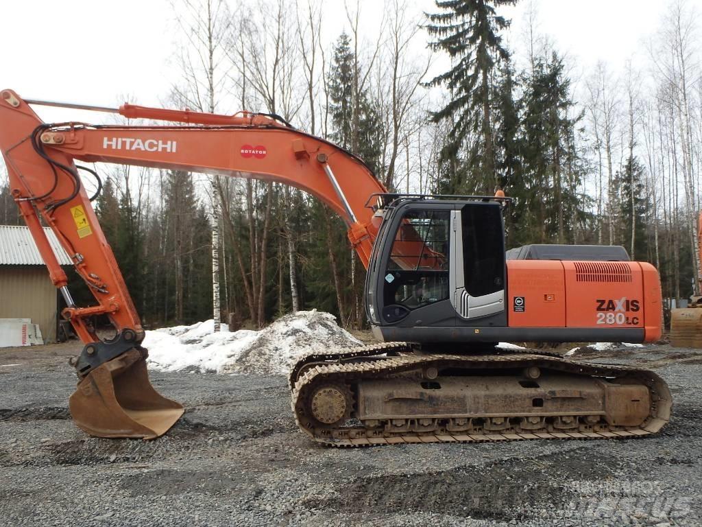 Hitachi ZX 280 LC-3 Pásová rýpadla