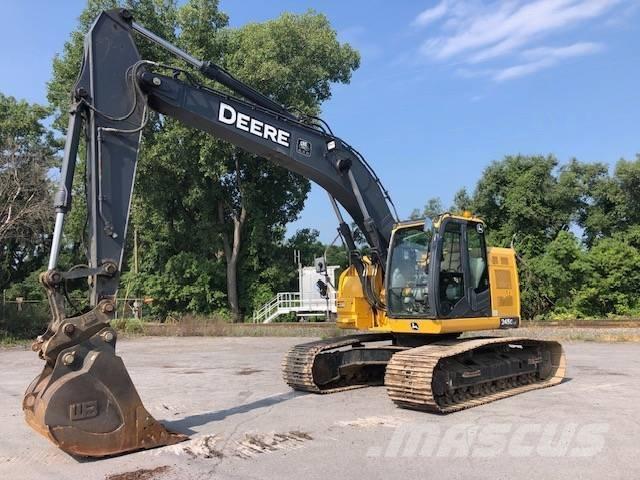 DEERE 245G LC Pásová rýpadla