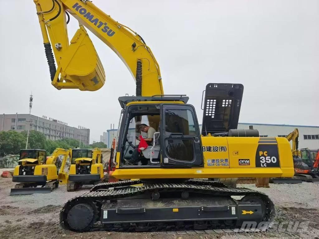 Komatsu 350-8 Pásová rýpadla