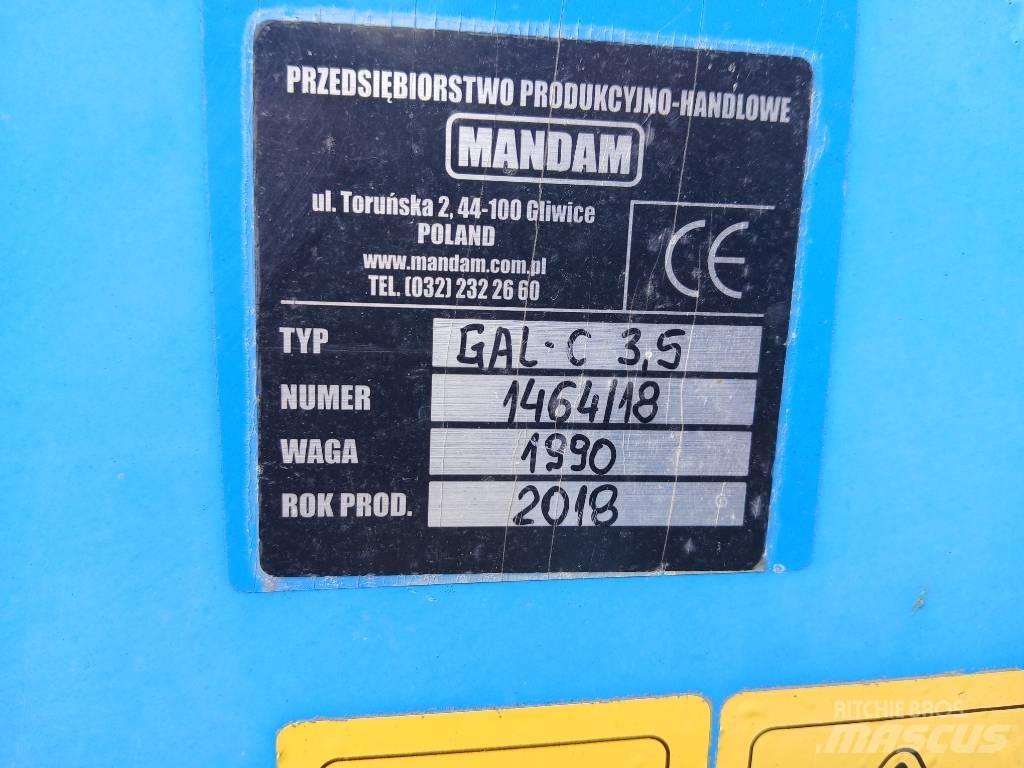 Mandam GAL C 3,5 Talířové brány