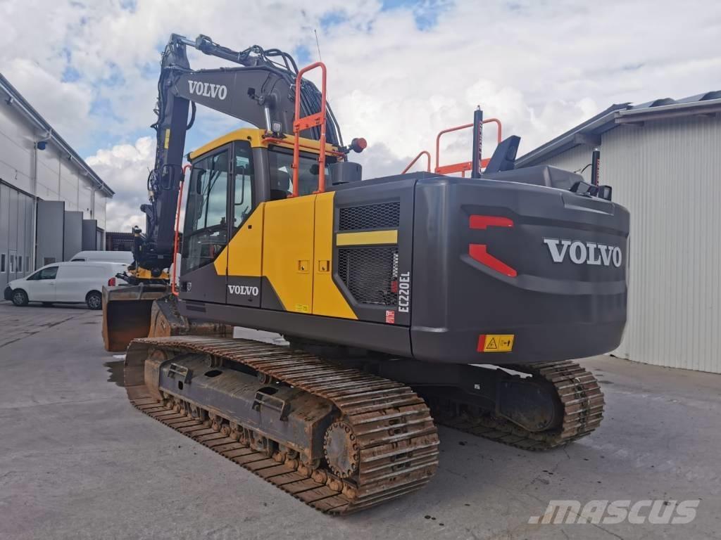 Volvo EC 220 EL Pásová rýpadla