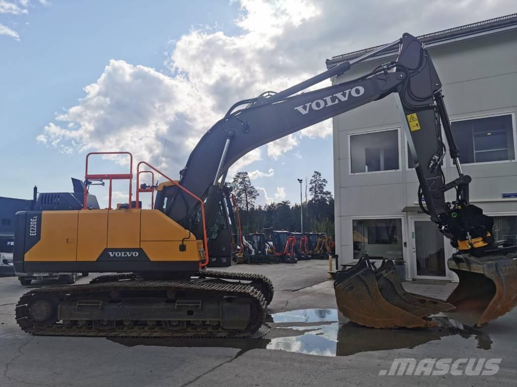 Volvo EC 220 EL Pásová rýpadla