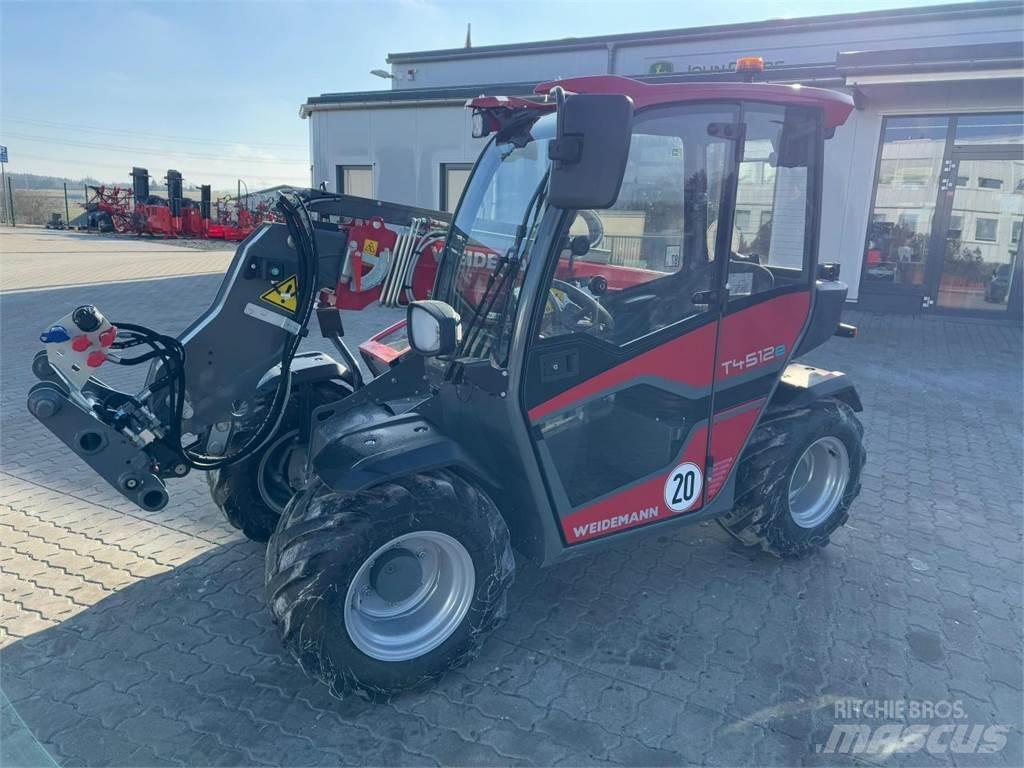 Weidemann T4512e Teleskopické nakladače pro zemědělství