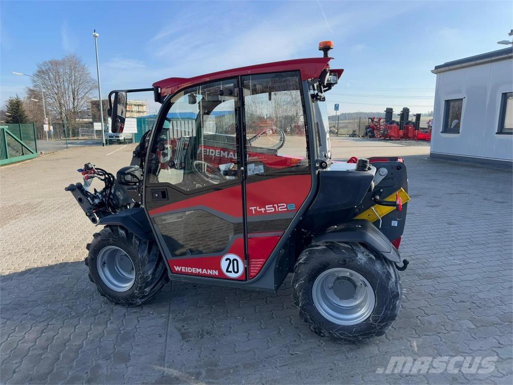 Weidemann T4512e Teleskopické nakladače pro zemědělství