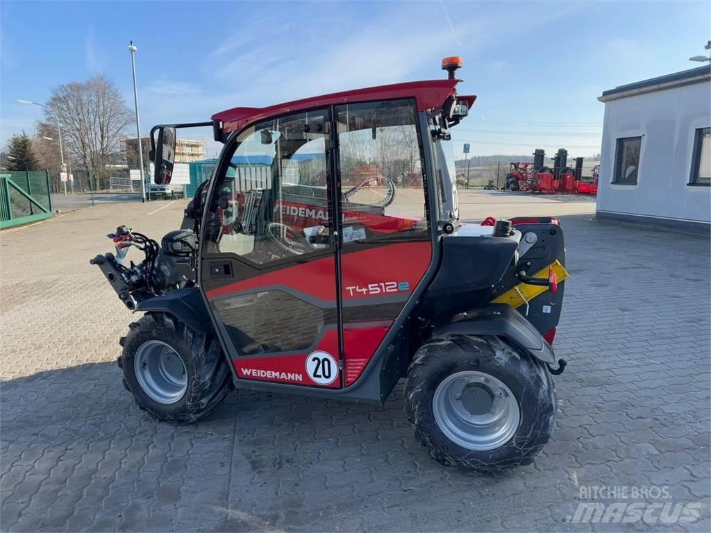 Weidemann T4512e Teleskopické nakladače pro zemědělství