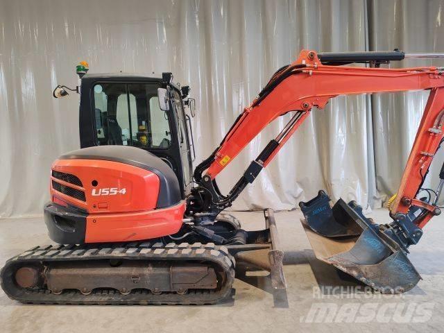Kubota U55-4 Mini rýpadla < 7t