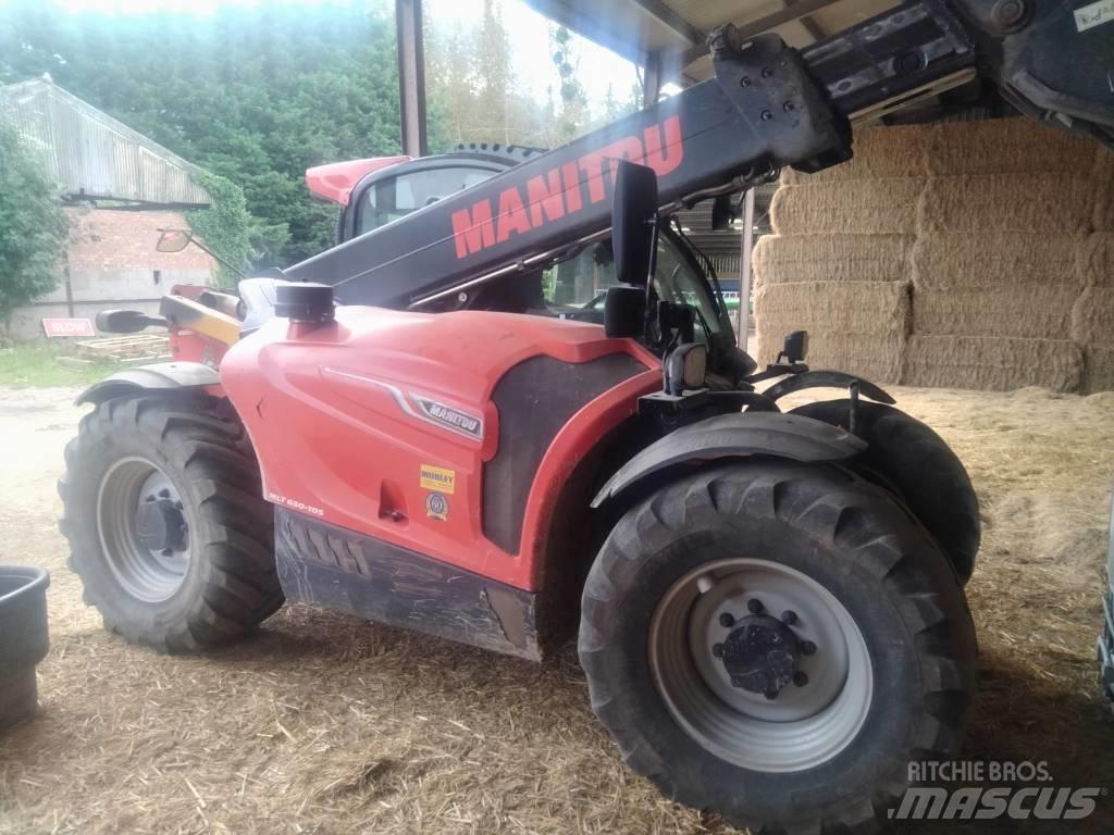Manitou MLT 630-105 Teleskopické nakladače pro zemědělství