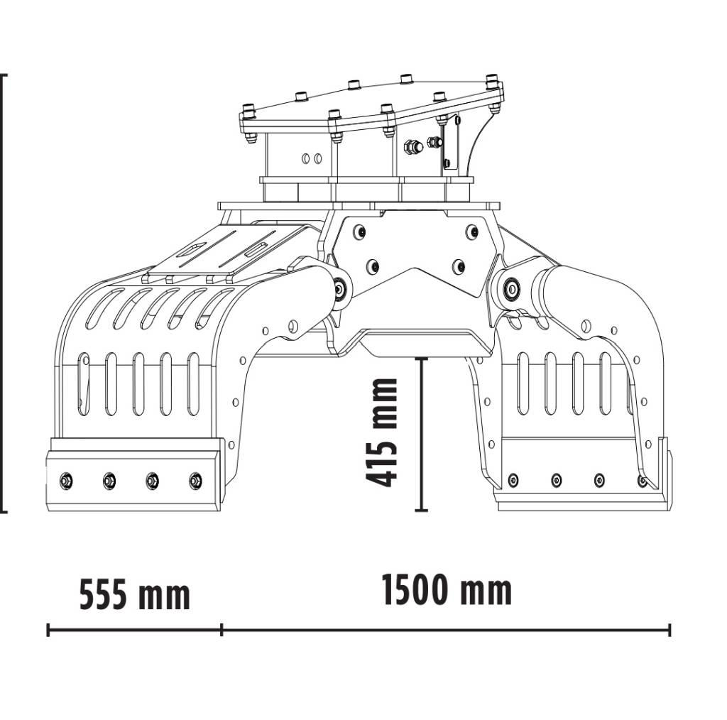 MB Crusher MB-G500 Ostatní komponenty