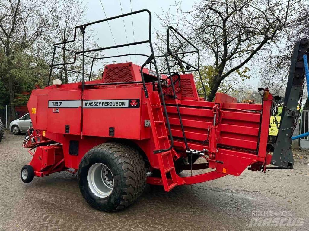 Massey Ferguson 187 Lis na hranaté balíky