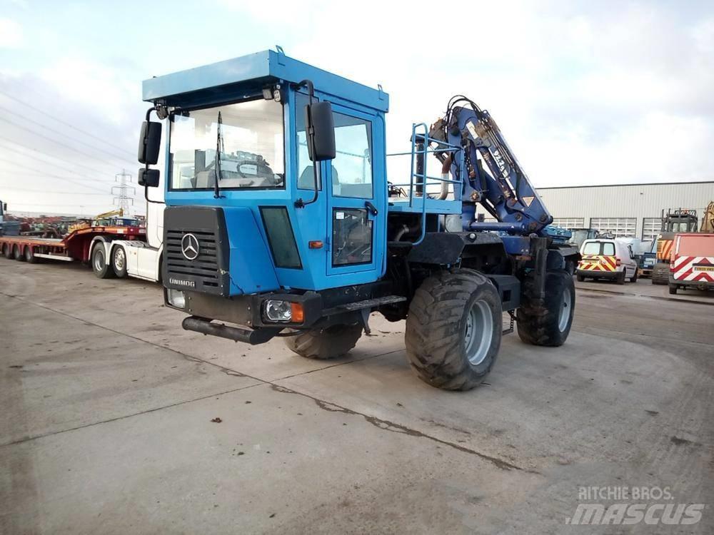 Mercedes-Benz Unimog Autojeřáby, hydraulické ruky