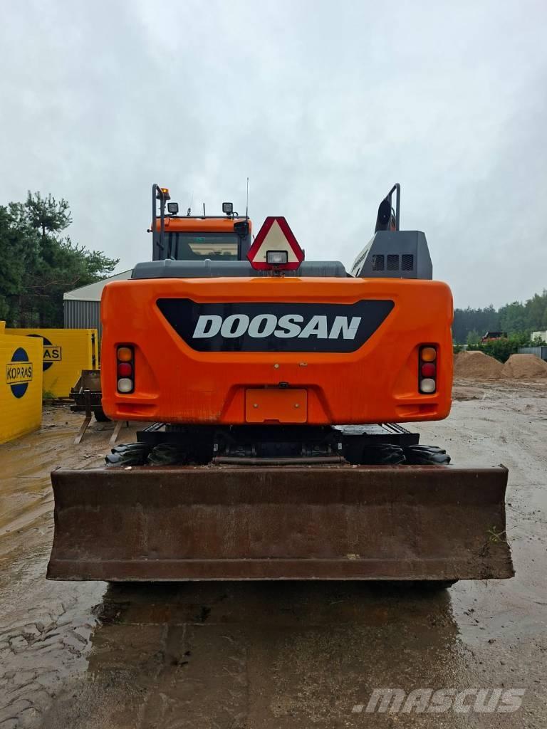 Doosan DX 170 W Kolová rýpadla