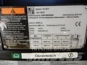 Hyster H 1.6 FT LPG vozíky