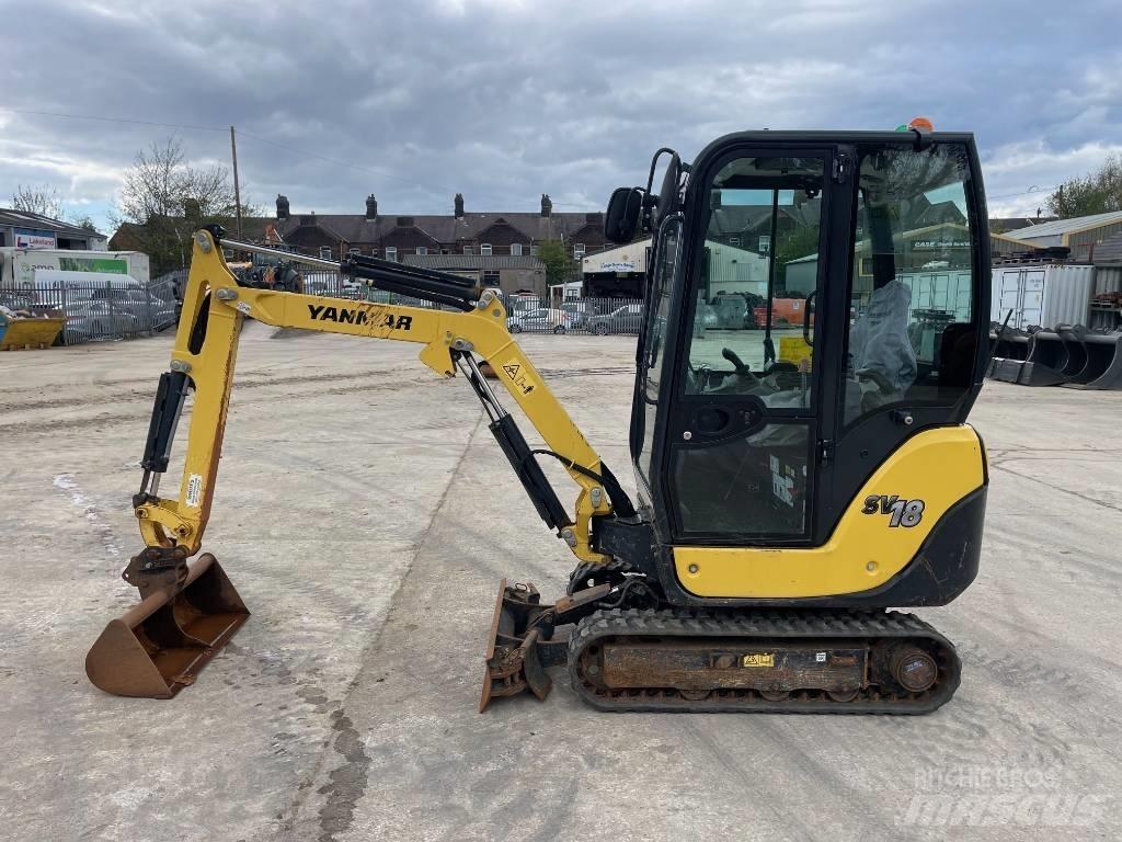 Yanmar SV 18 Mini rýpadla < 7t