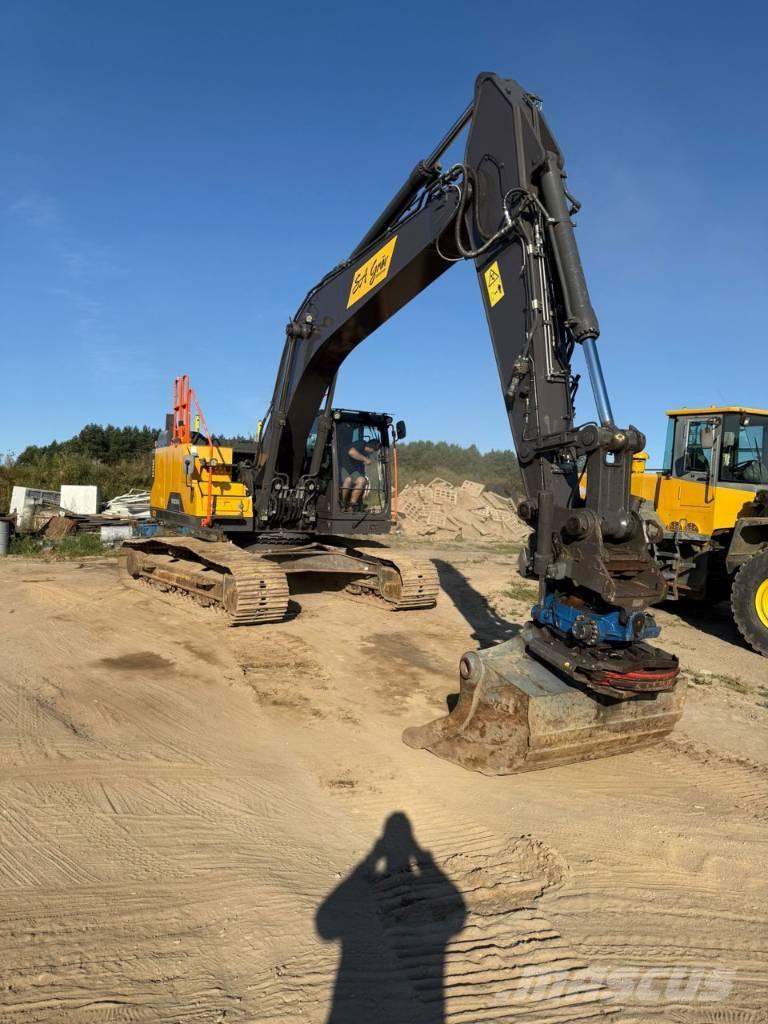 Volvo EC 250 EL Pásová rýpadla