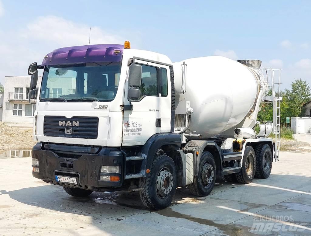 MAN TGA 35.390 Domíchávače betonu