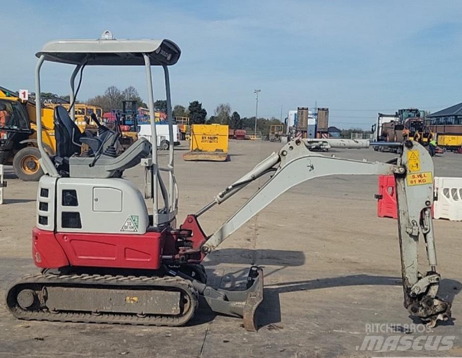 Takeuchi TB 217 R Mini rýpadla < 7t