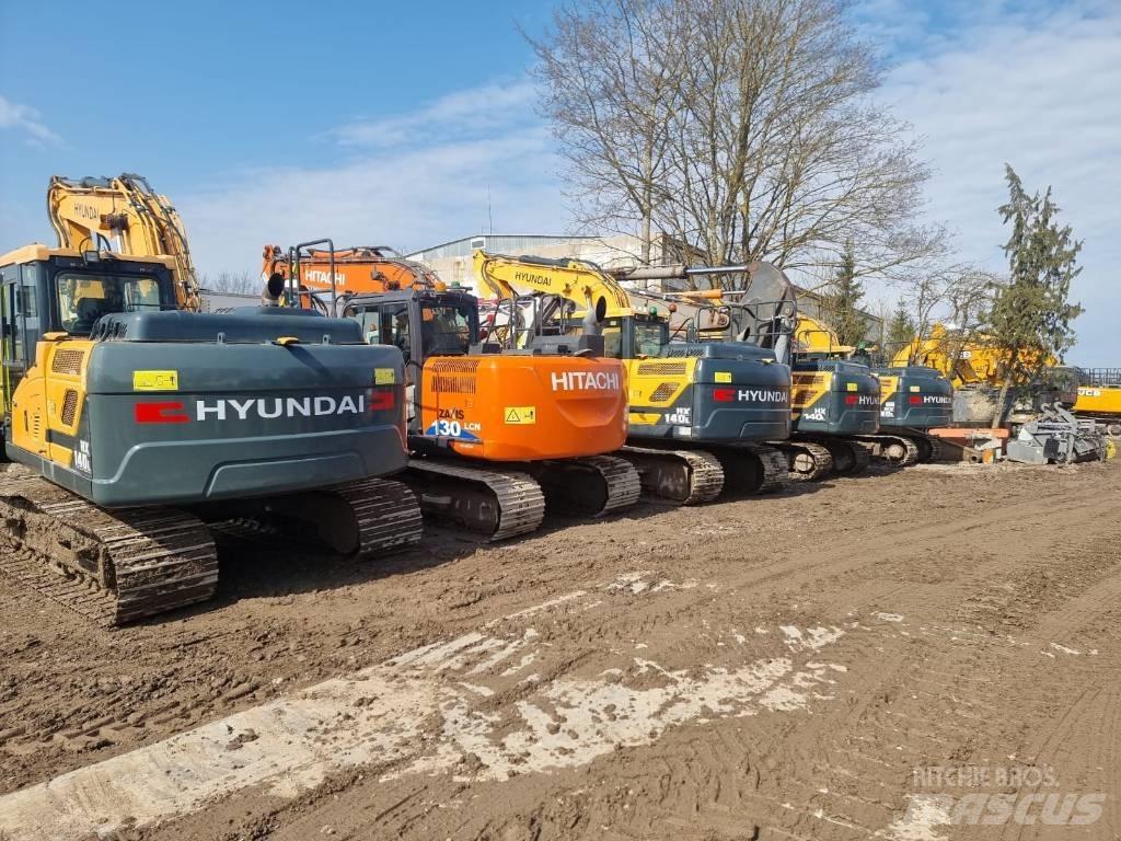 Hyundai HX 140 L Pásová rýpadla