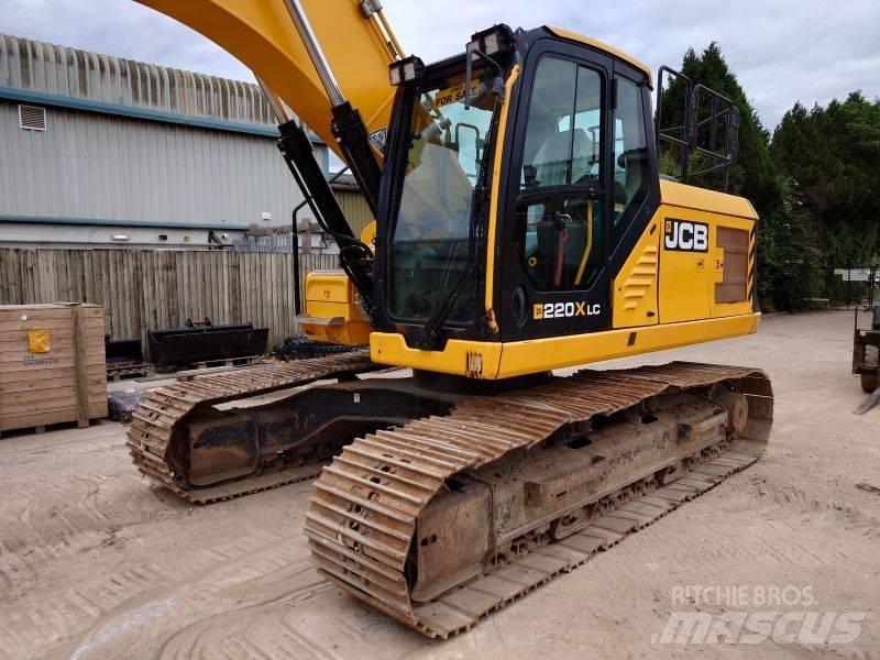 JCB 220 XL 4F Pásová rýpadla