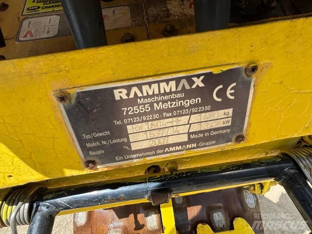 Ammann Rammax Půdní kompaktory