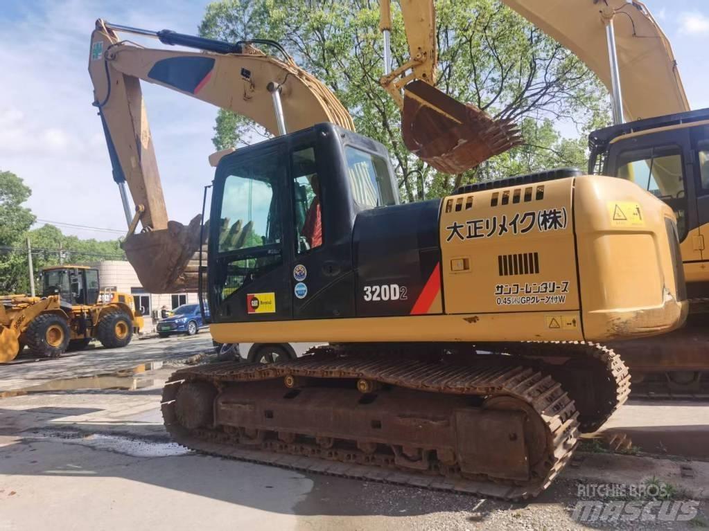 CAT 320d2 Pásová rýpadla