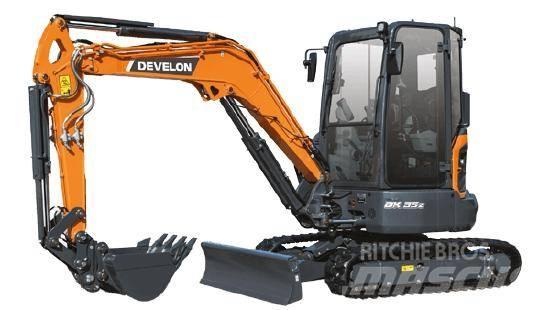 Doosan DX35Z-7 Mini rýpadla < 7t