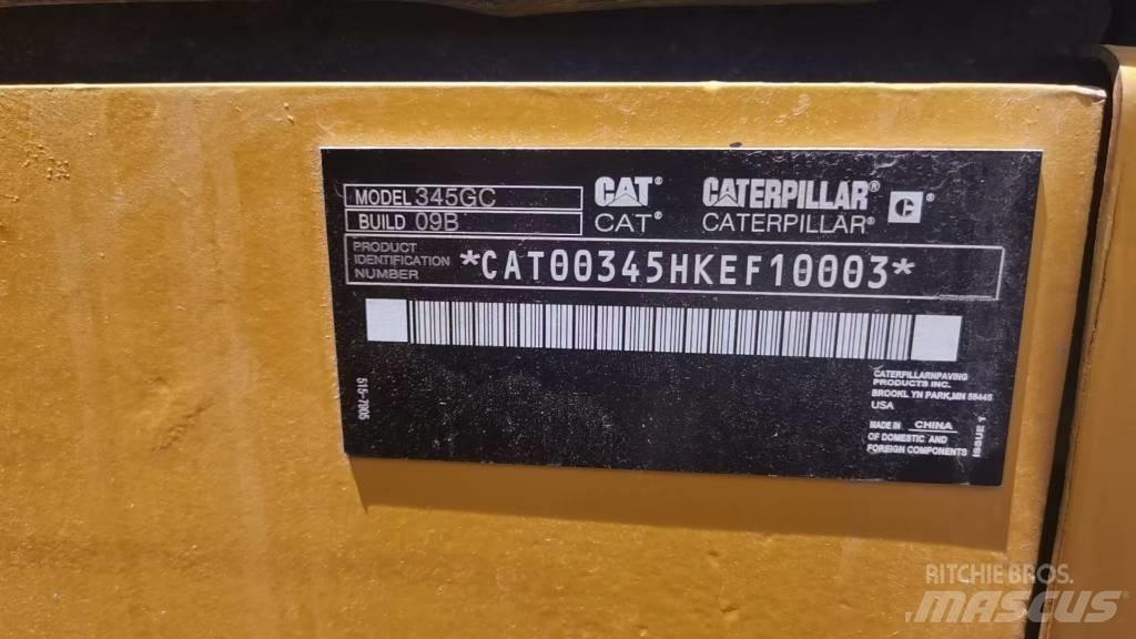 CAT 345 B L II MH Pásová rýpadla