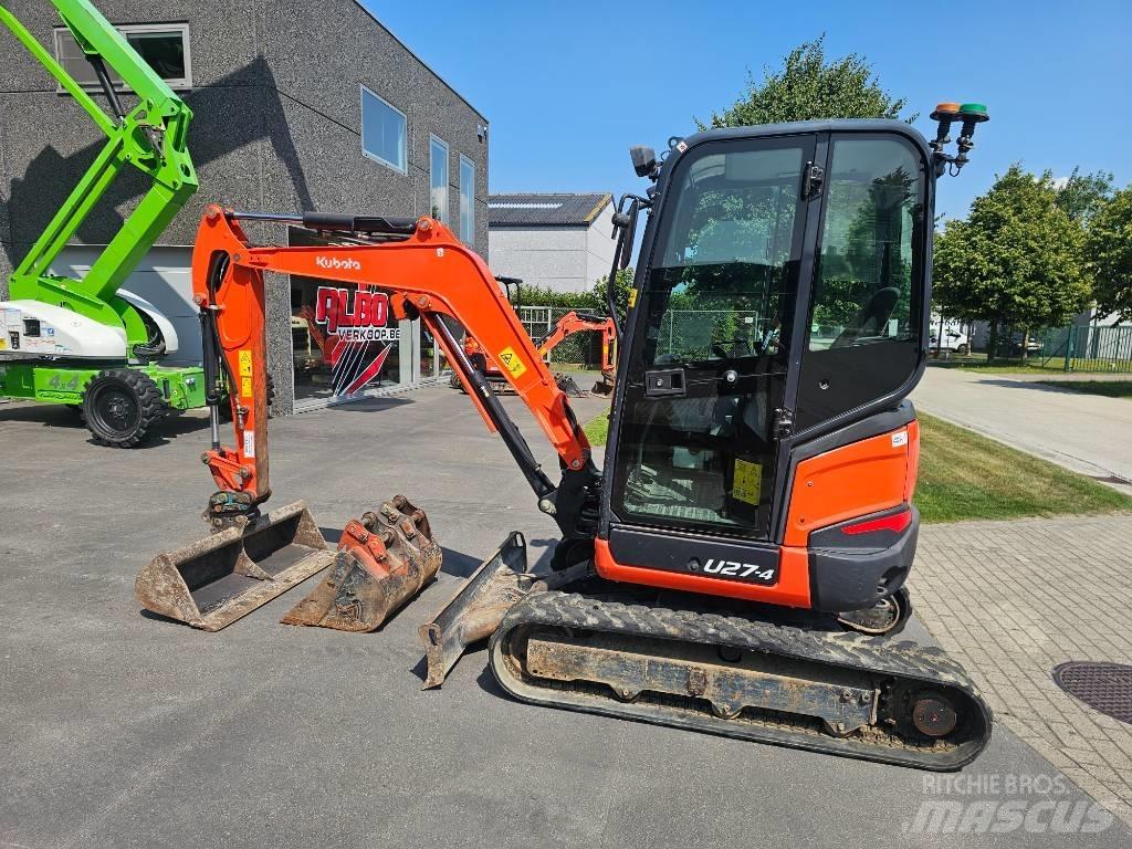 Kubota U 27-4 Mini rýpadla < 7t