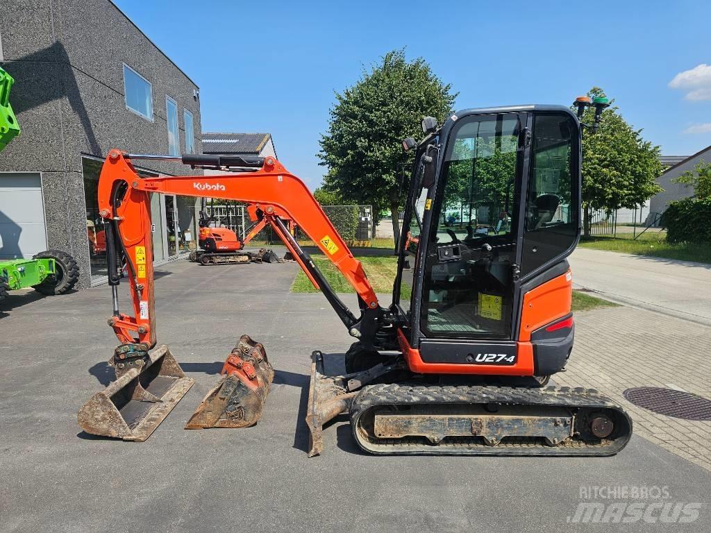 Kubota U 27-4 Mini rýpadla < 7t