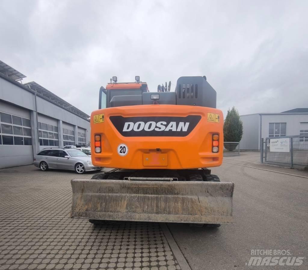 Doosan DX 165 W Kolová rýpadla