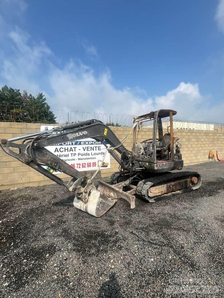 Volvo ECR 50 D Výložníky a lžíce