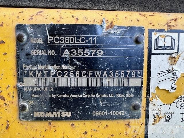 Komatsu PC360LC-11 Pásová rýpadla