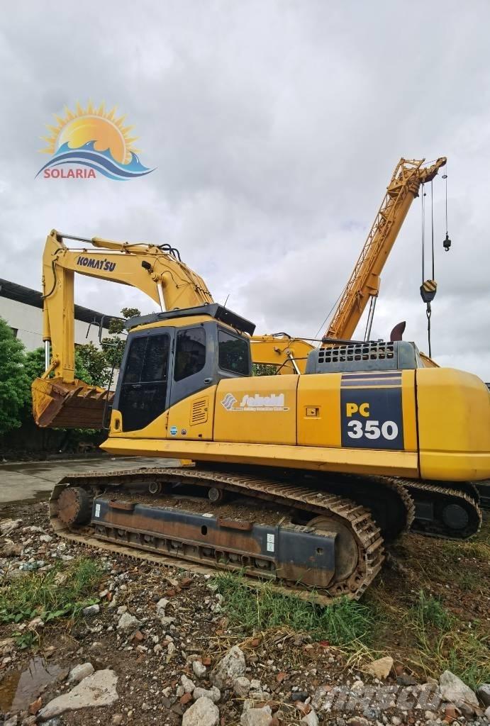 Komatsu PC 350-7 Pásová rýpadla