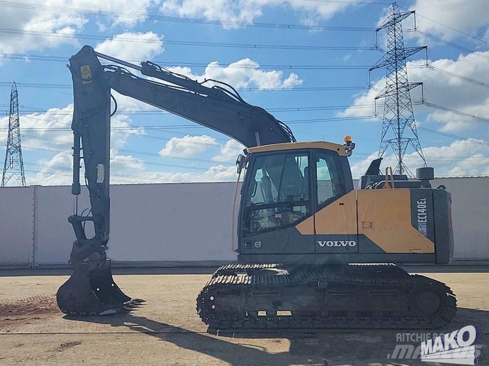 Volvo EC 140 EL Pásová rýpadla