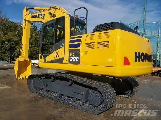 Komatsu PC 200 Pásová rýpadla