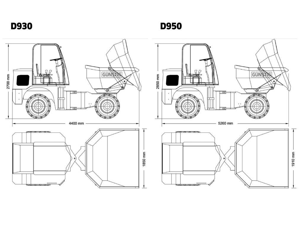 Günstig D950 Kloubové dempry