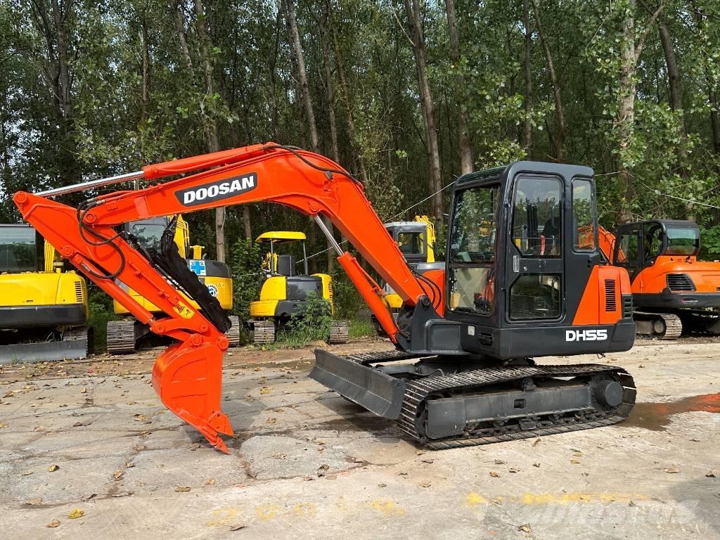 Doosan DH55 Mini rýpadla < 7t