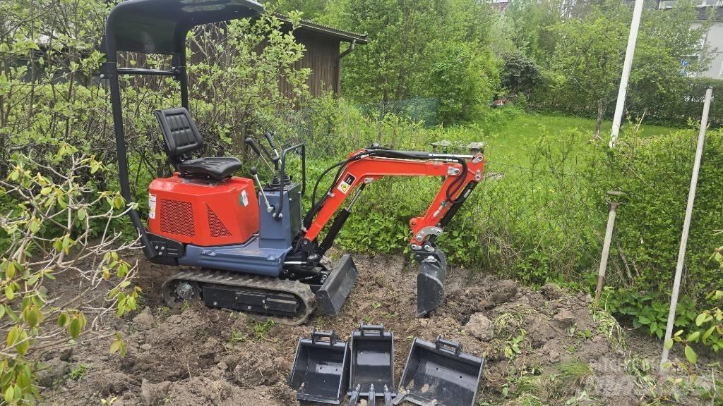 Minigrävmaskin 800kg Mini rýpadla < 7t