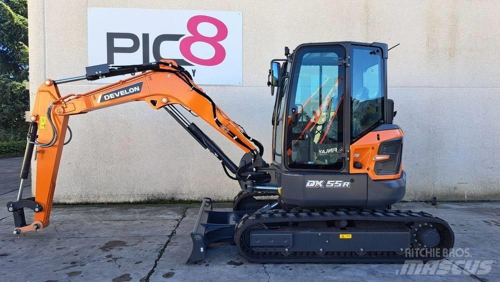 Develon DX 55 R-7 Mini rýpadla < 7t