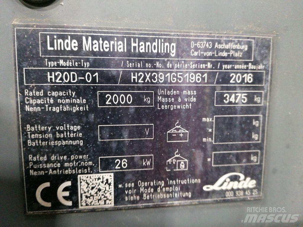 Linde H20D-01 Dieselové vozíky