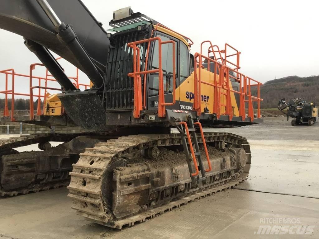 Volvo EC 750 E Pásová rýpadla