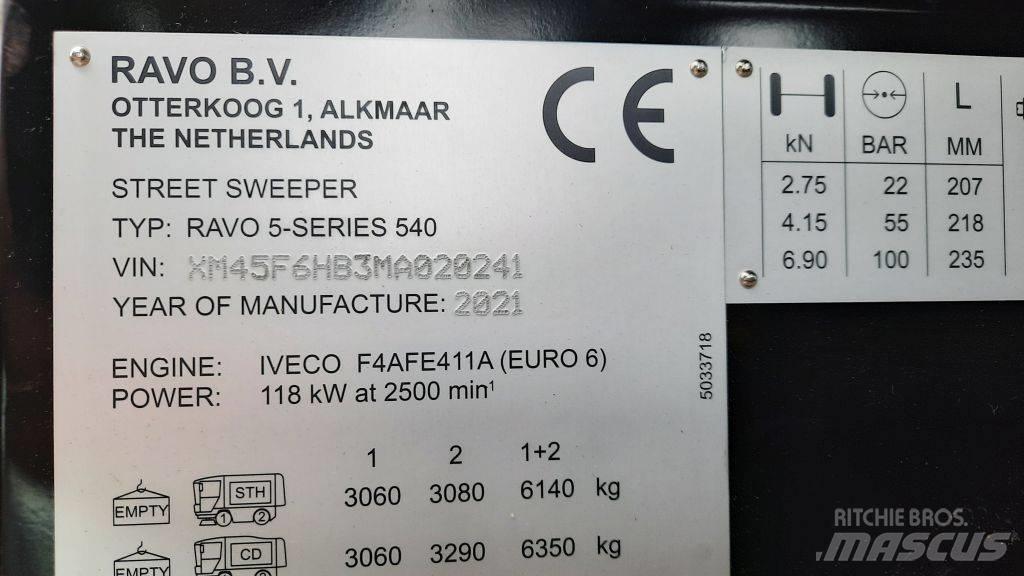 Ravo 540STH Zametací stroje