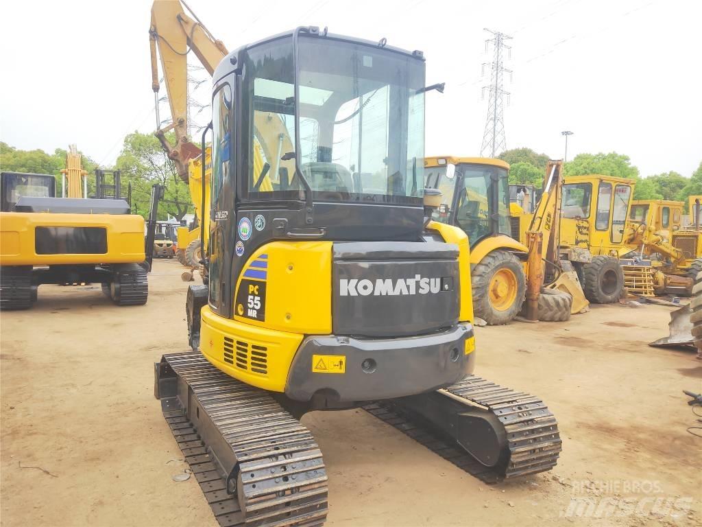Komatsu PC 55 Pásová rýpadla