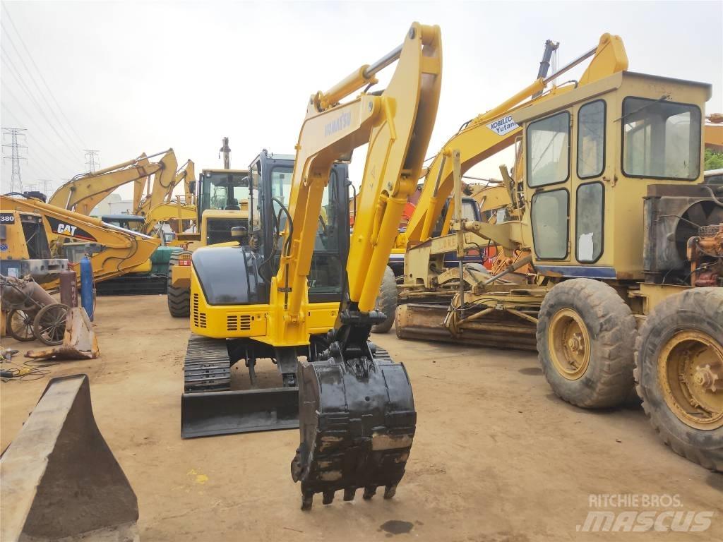 Komatsu PC 55 Pásová rýpadla