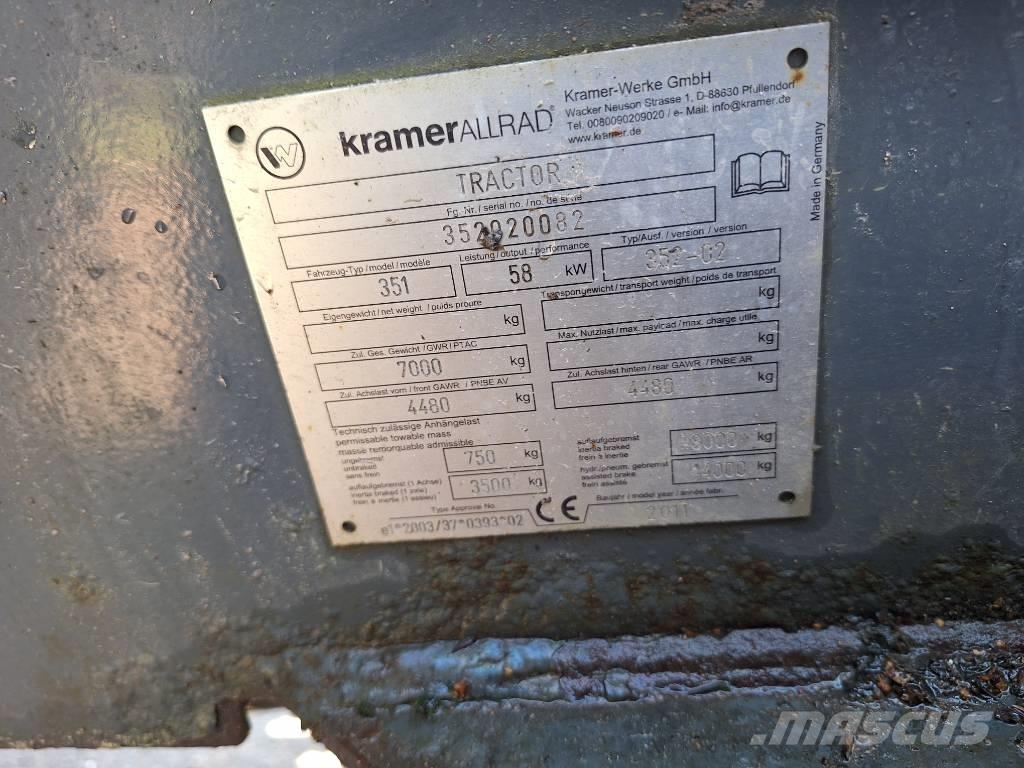 Kramer-allrad 780 Kolové nakladače