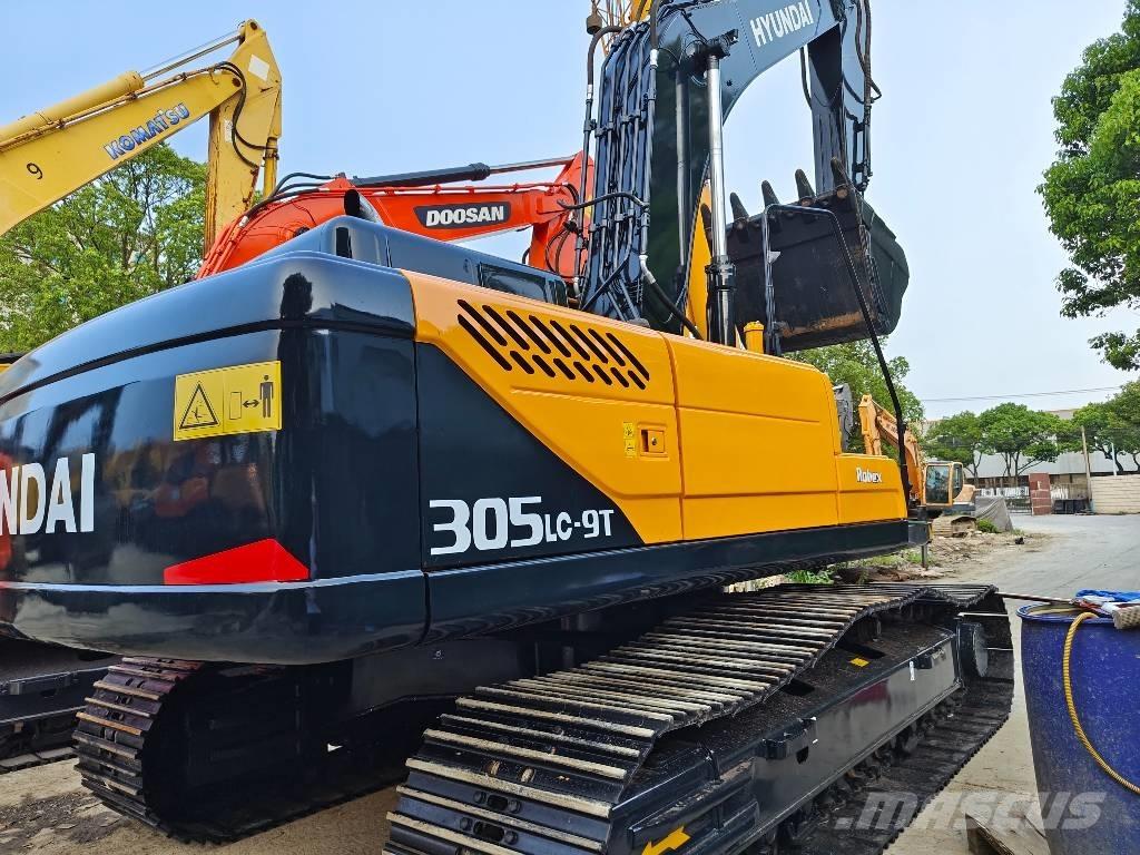 Hyundai R305LC-9T Pásová rýpadla