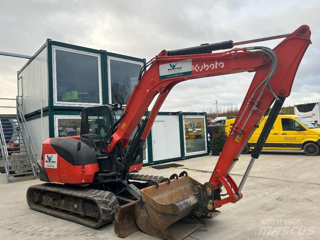 Kubota KX 080-4 Midi rýpadla 7t - 12t