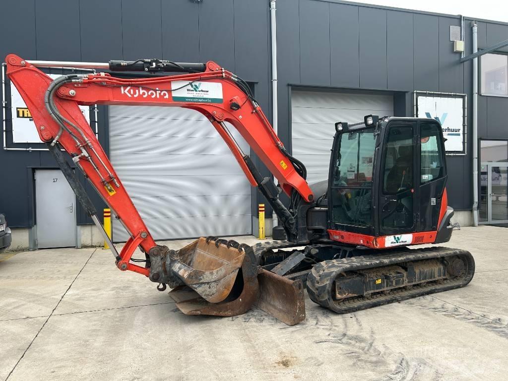 Kubota KX 080-4 Midi rýpadla 7t - 12t