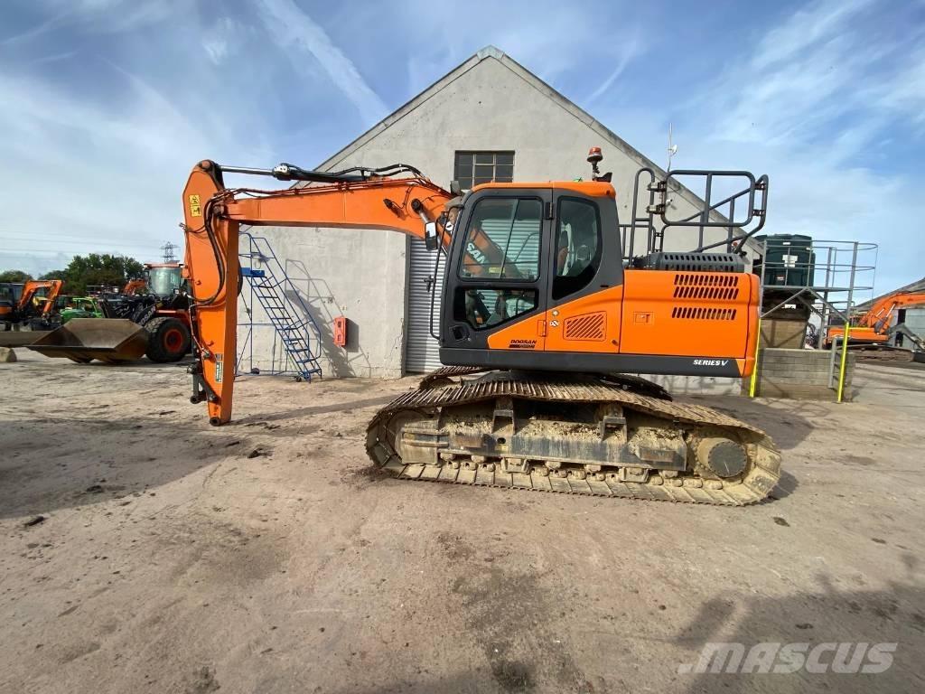 Doosan DX 160 LC Pásová rýpadla