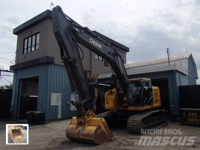 John Deere 345P-TIER Pásová rýpadla